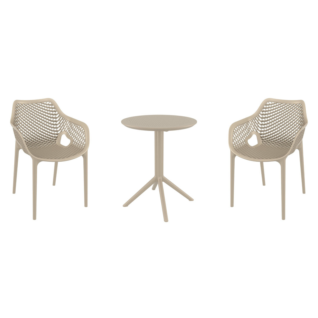 Farrah 2 - Person Patio Dining Set with Round Table AllModern