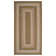 Bryiana Farmhouse Braided Jute Green Area Rug
