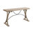 Eugley Extendable Acacia Solid Wood Top Dining Table