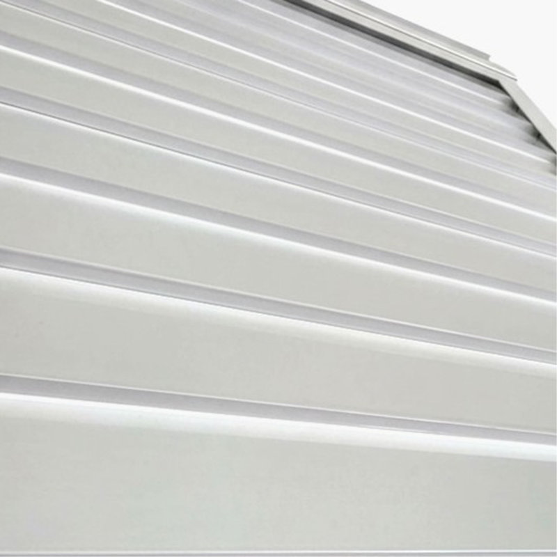 Auvent Ridge - blanc, H 34,25 po x l 1 po x P 66 po