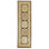 Wool Oriental Area Rug in Beige
