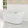Casainc 67'' x 30'' Freestanding Soaking Acrylic Bathtub