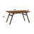 Kaela Walnut Finish Dining Table
