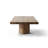 Arbor 60" Solid Reclaimed Elm Tree Trunk Pillar Coffee Table