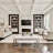 Bourg Symple Stuff 50 " W Black Electric Fireplace