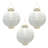 White Solar Powered Lanterns - 3 Count