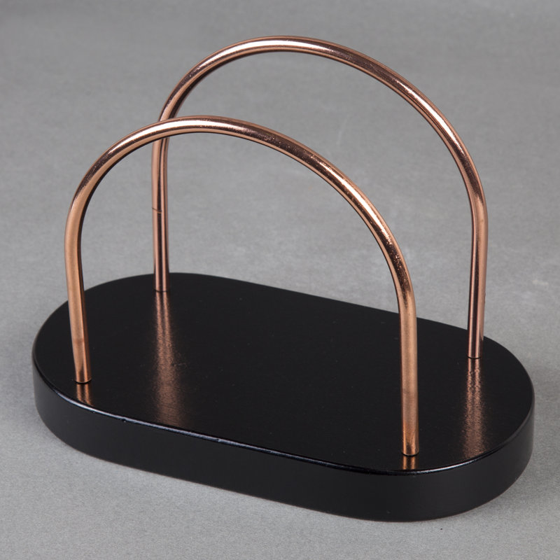 Wood Napkin Holder, Black