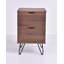 Holzworth 35.2cm W Particle Board / Chipboard Bedside Table-40315791
