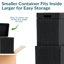 Wicker Outdoor Trash Cans - Set of 2 - 26 Gal. and 15 Gal.