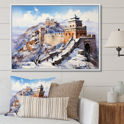 Paysage asiatique II sur toile
