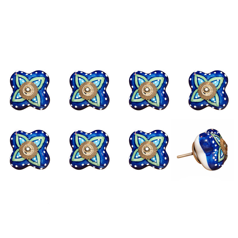 Paquet de boutons de fantaisie peints à la main Bair
