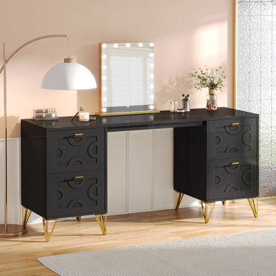 59-Inch Makeup Vanity Desk