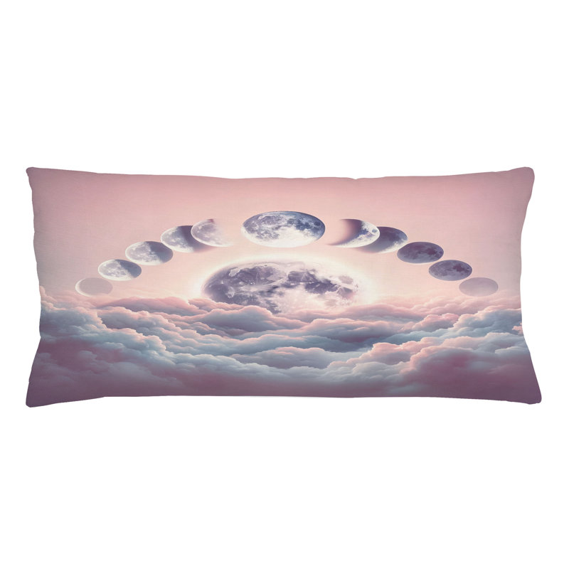 Pink Pillow Cover, 16"H x 36"W, Rectangle