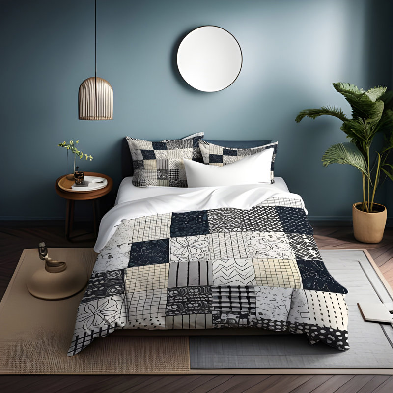 Literie , Housse de couette pour très grand lit et 2 très