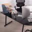 Kuno L-Shaped Metal Base Writing Desk