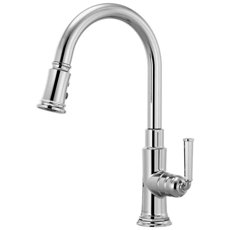 Rook® Pull-Down Single Handle Kitchen Faucet, Chrome