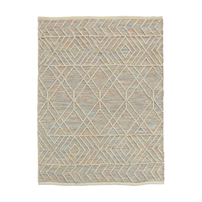 Tapis d'extérieur tissé à la main, multicolore