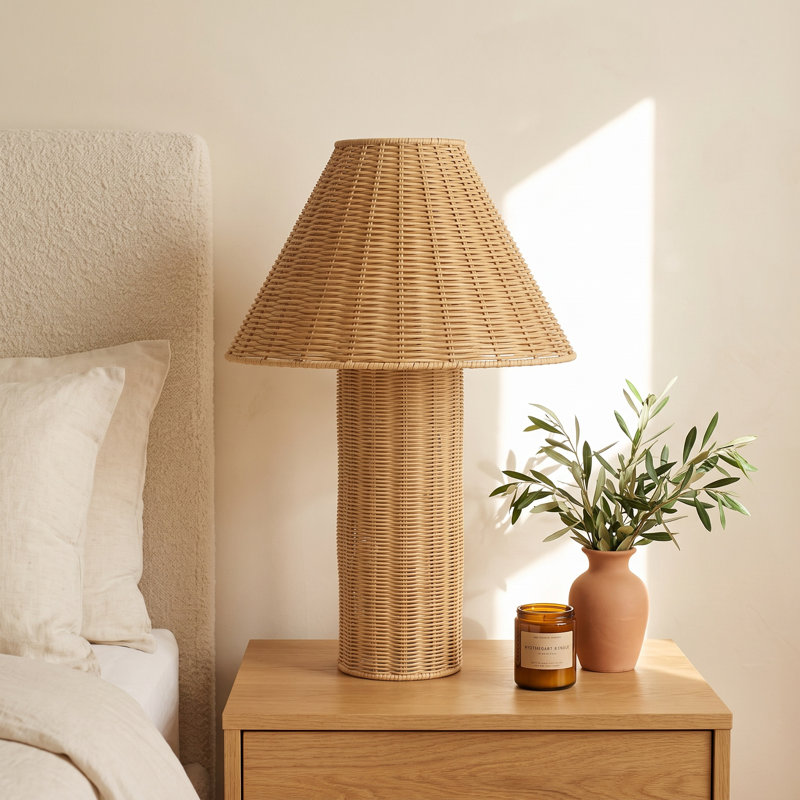 Itasca Carmina Wicker/Rattan Table Lamp