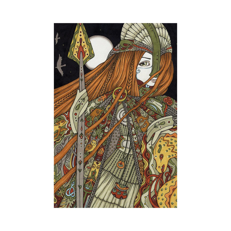 Boudica by Anita Inverarity - Gallery-Wrapped Canvas Giclée on Canvas, No Frame, 101.6 cm H x 66.04 cm W x 1.91 cm D