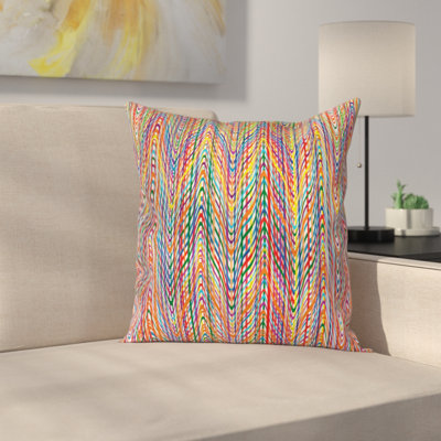 Zig Zag Lines Cushion Pillow Cover