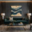 Art mural sur toile gris-1204436728