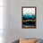 Aqua Reflections With Gold by Allie Corbin - Print on Canvas-262305562-235445987
