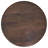 Columbo Brown Round Coffee Table
