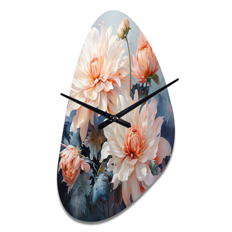 Impression romantique Peach Chrysanthemums Romantic Impression I - Chrysanthemums, Médium