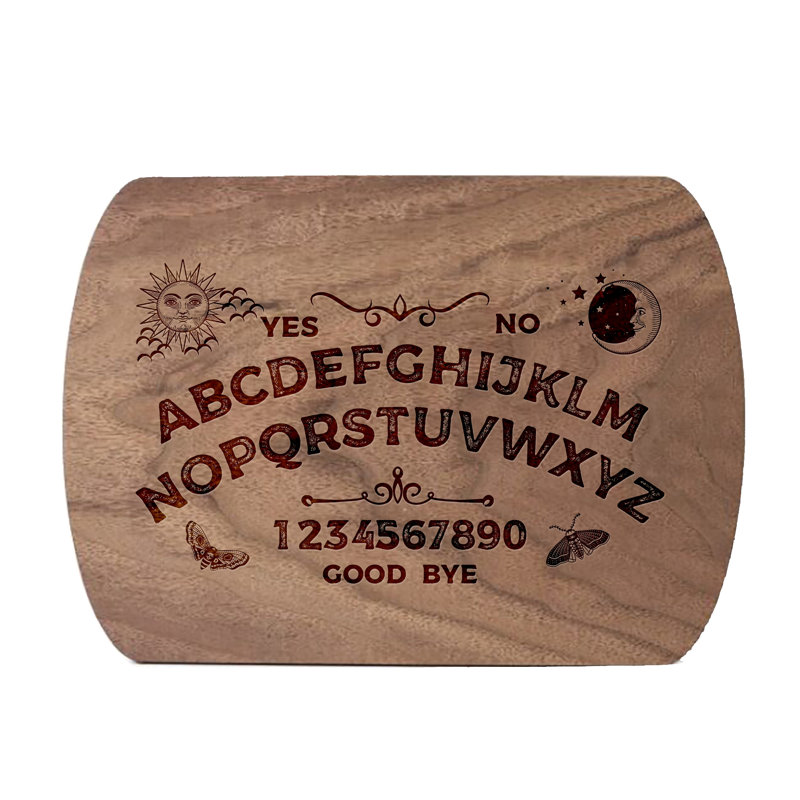 Ouija Board Oval Cutting Board, Walnut