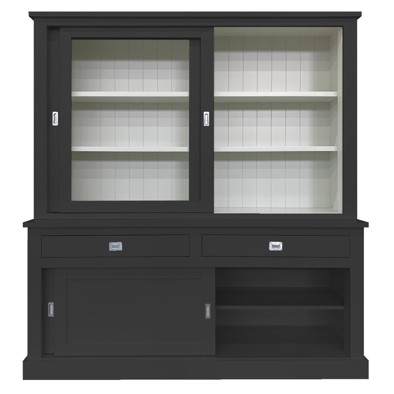 Antione Display Cabinet, Black 