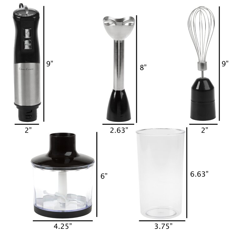 Ninja 4-in-1 Power System, Immersion Blender, Mixer, Whisk, Chopper & Cup