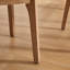 Chaise rustique avec dossier en osier et siège large pour salle à manger et salon-185040143-185040244