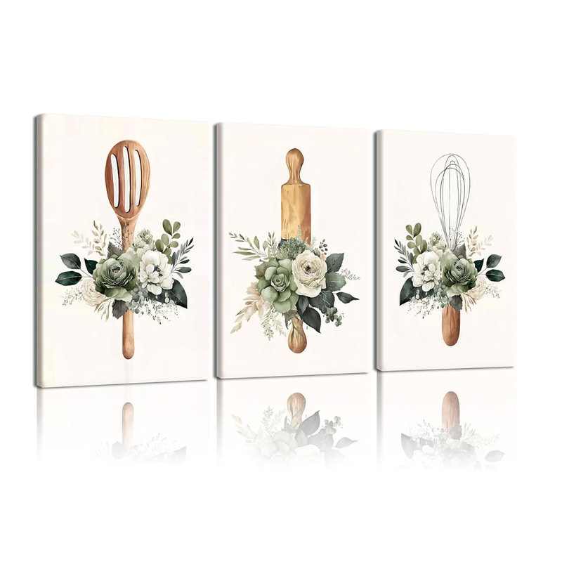 3 Piece Wrapped Canvas Print