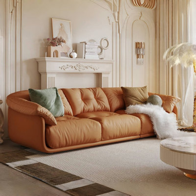 French Light Luxury Cream Style Sofa