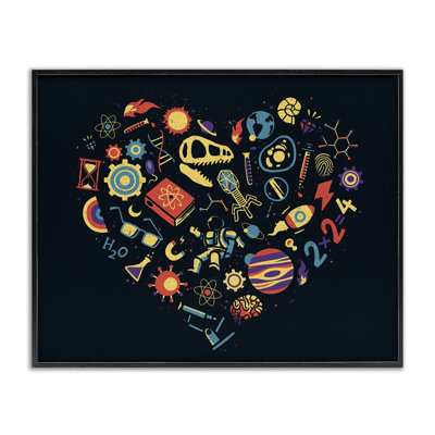 Giclée de science rétro encadrée par Tobe Fonseca