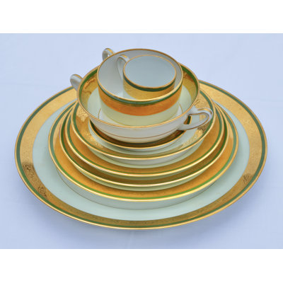 Porcelain Dinnerware Set - Service for 12