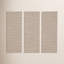 Sagebrook Home, ensemble de 3 enduits dimensionnels Chinati 24 x 63 Art.
