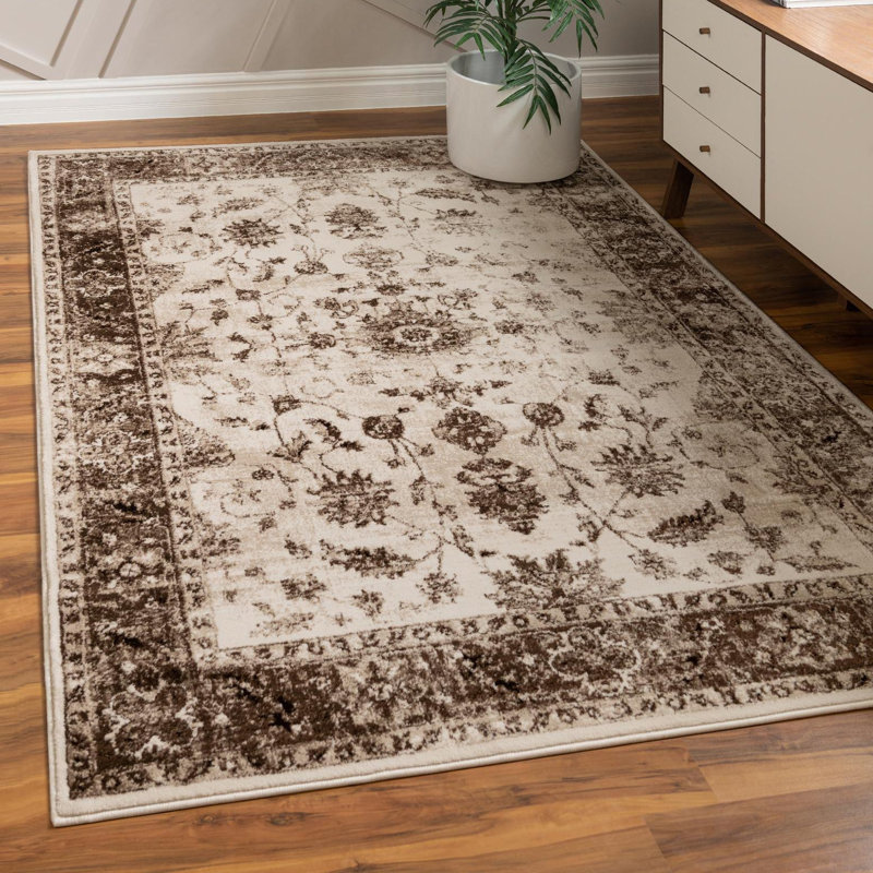 Tapis crème Anah, Rectangle 3 pi 3 po x 5 pi 3 po