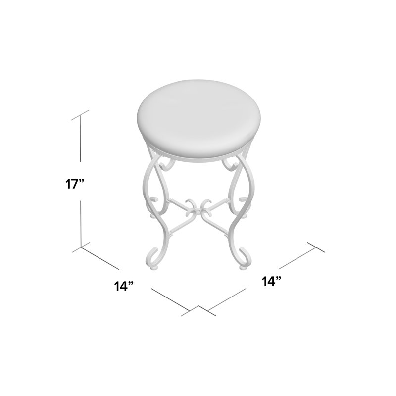 Apisan Steel Accent Stool, Sage