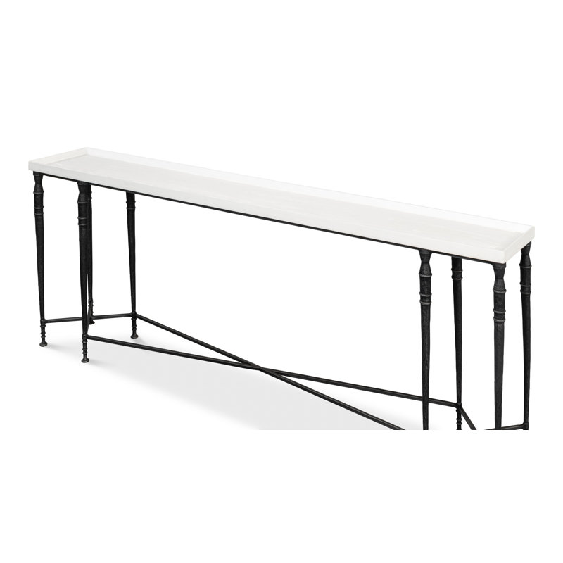 Nathaniel Solid Wood Console Table, 30" H x 80" W x 12" D