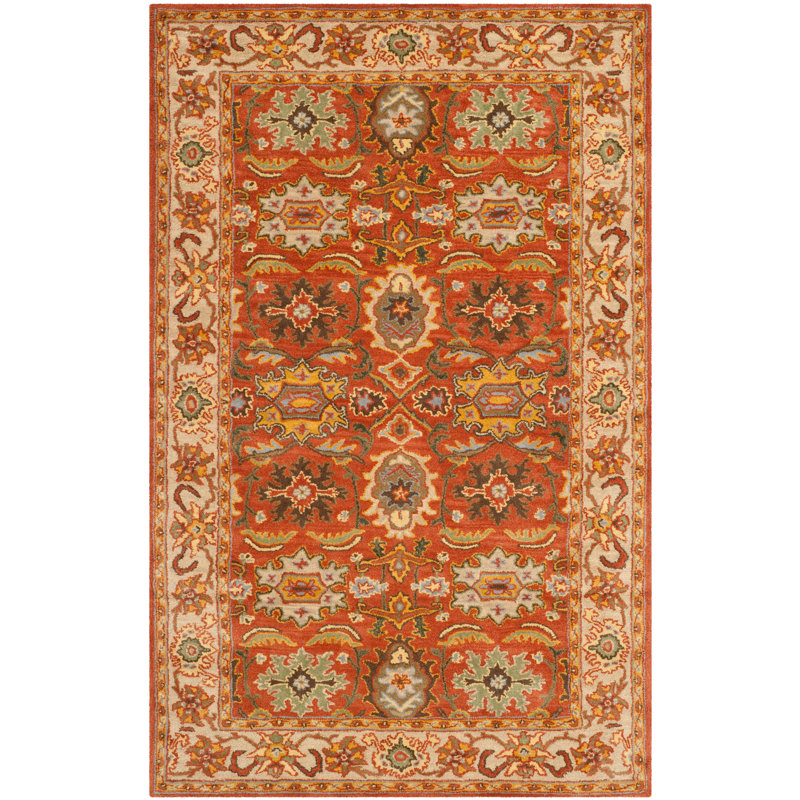 Cranmore Hand Tufted Wool Oriental Rug, Rectangle 3' x 5'