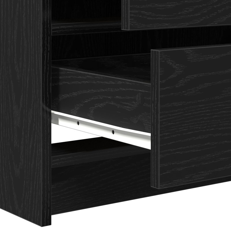 40cm Sideboard, Black Oak