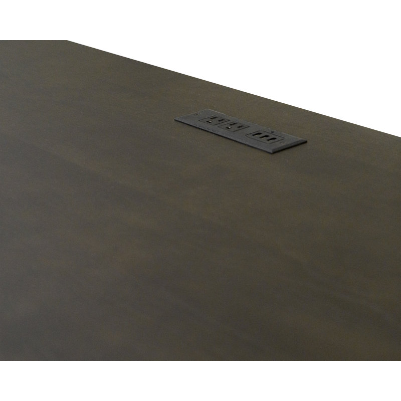Caisen Adjustable Standing Desk with Power Outlet