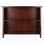 Étagère moderne en bois Verona au fini noyer / beige, H 30 po x l 38,98 po x P 12,99 po-1920928507