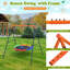 Babevy Metal Swing Set with 1 Swing(s)
