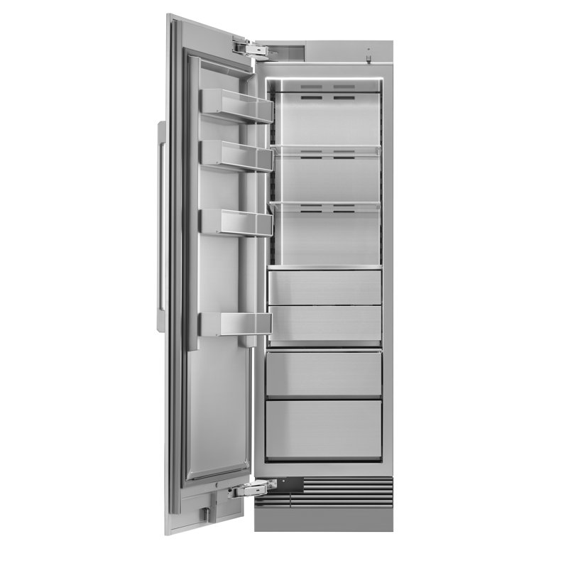 Left Column Panel Kit, Contemporary, Silver Stainless, 24"