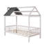 Lit simple en bois avec clôture-1760391328