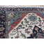 Tapis de zone en laine 4 pi 11 po x 6 pi 10 po one-of-kind noué la blue