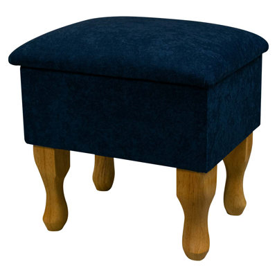 Solid + Manufactured Wood Accent Stool