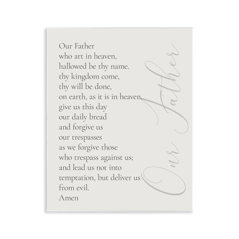 «Our Father Prayer» par Anna Quach